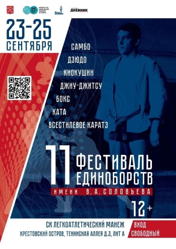 Фестиваль единоборств имени Соловьева  23  2022 г.